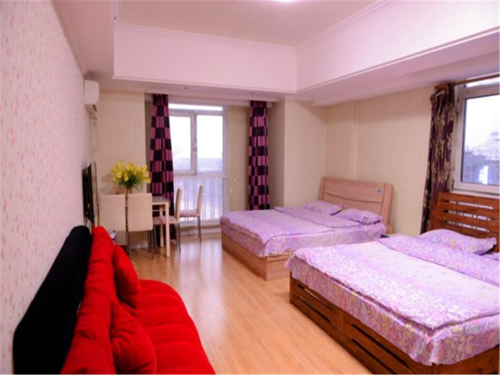 Green Express Apartment Harbin West Railway Station ハルビン 部屋 写真
